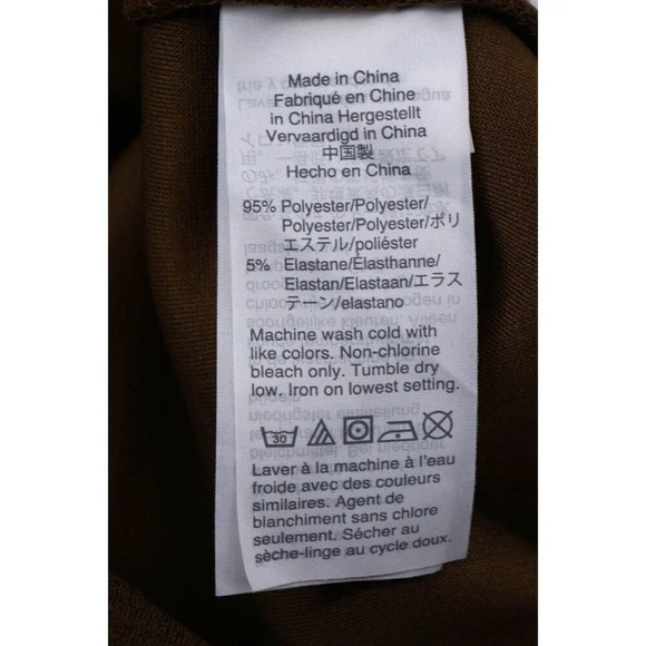 Madewell New Texture &‎ Thread Dress Women S Brown Button Crepe Balloon Sleeve - Picture 8 of 8